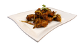 Pork Ribs Tossed in Black Pepper Sauce 黑椒汁焗猪扒