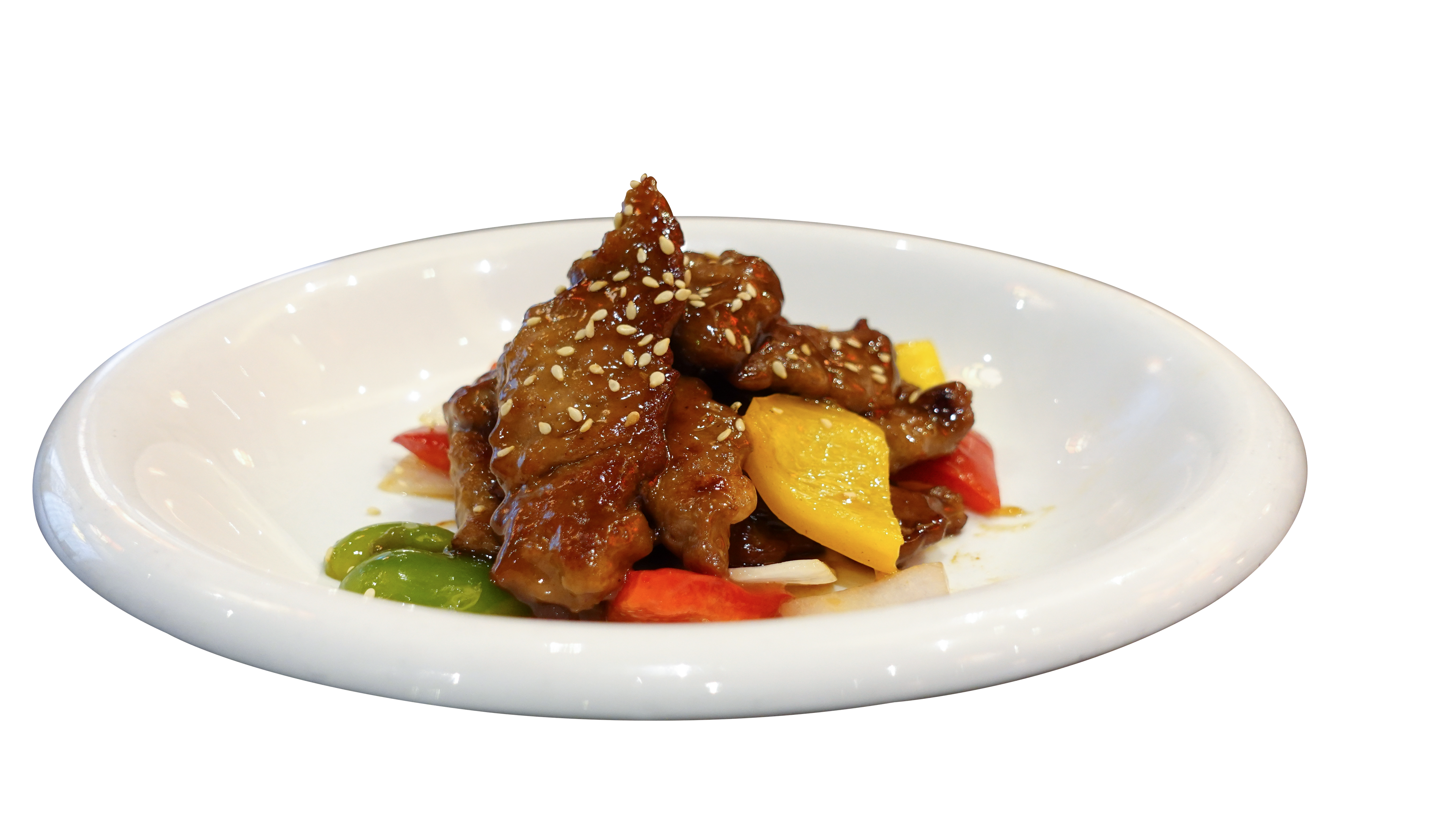 Sliced Kurobuta with Red Dates Sauce  紅枣汁香煎黑豚肉