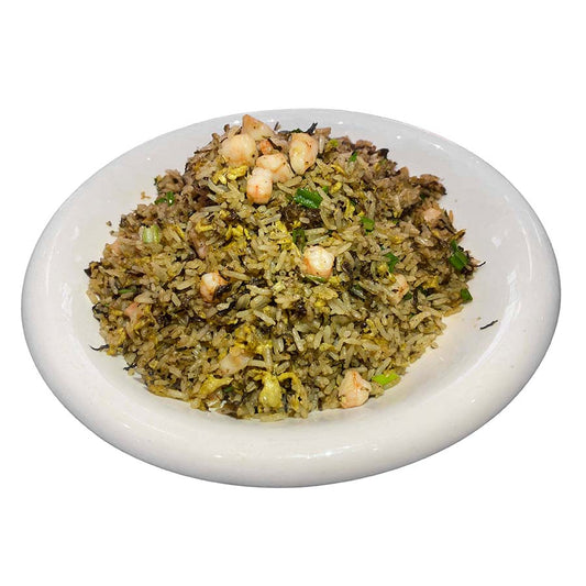 Fried Rice with Prawns Olive Vegetable 鲜虾橄榄菜炒饭