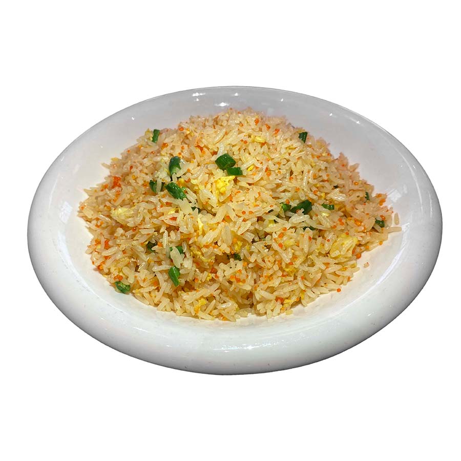 Shrimp Fried Rice w/ Fish Roe 明太子虾仁炒饭